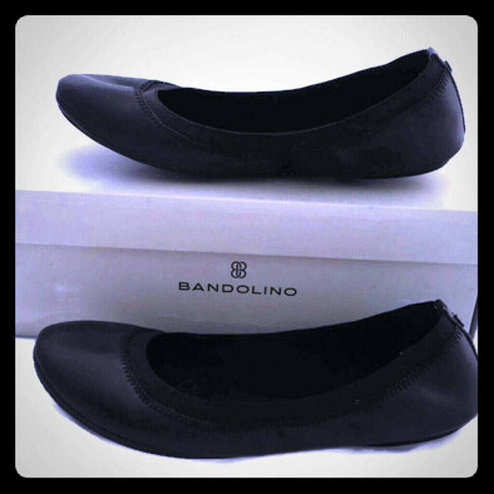 Bandolino Edition Black Ballet Flats Womens 7.5M
